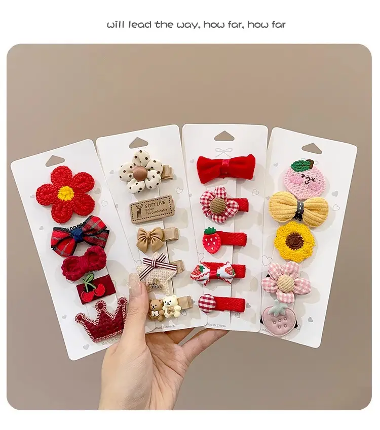 Cute Fetal Hair Clips for Baby Girls — feature 55