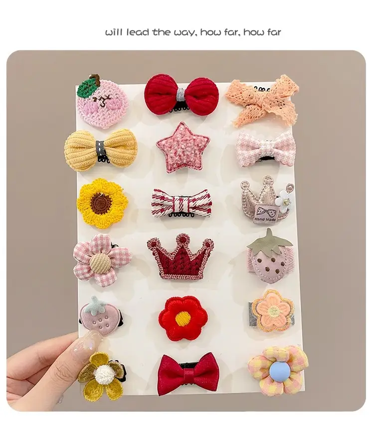 Cute Fetal Hair Clips for Baby Girls — feature 56