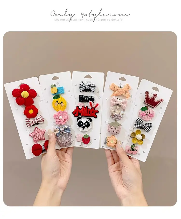 Cute Fetal Hair Clips for Baby Girls — feature 58