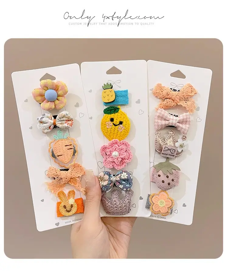 Cute Fetal Hair Clips for Baby Girls — feature 61