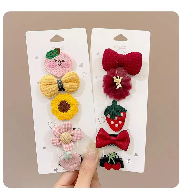 Cute Fetal Hair Clips for Baby Girls — feature 62