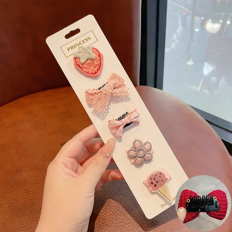 Cute Fetal Hair Clips for Baby Girls - Image 10