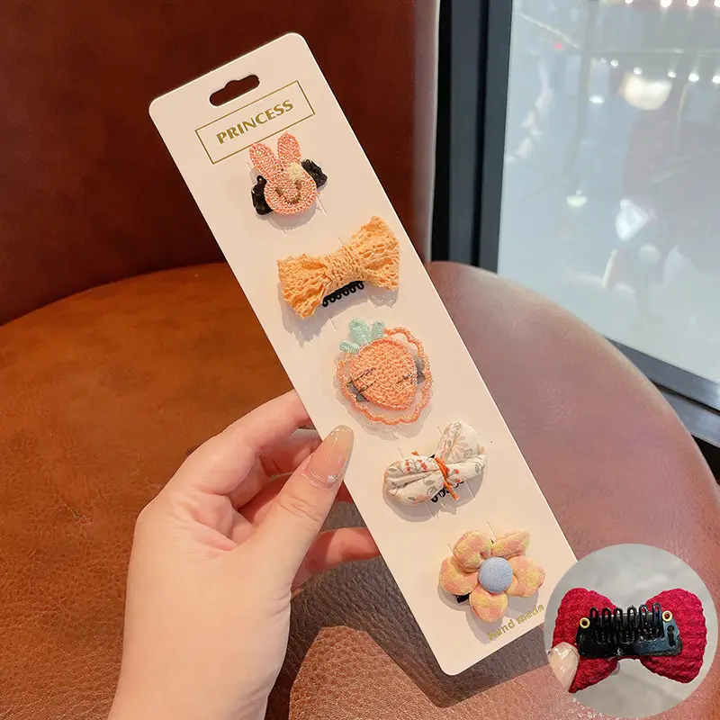 Cute Fetal Hair Clips for Baby Girls - Image 11