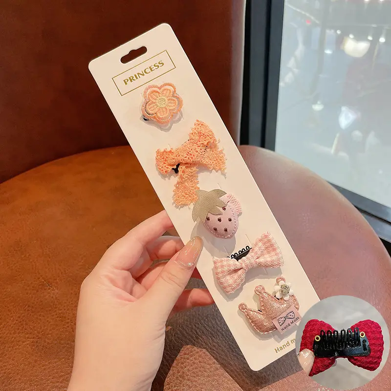 Cute Fetal Hair Clips for Baby Girls - Image 13