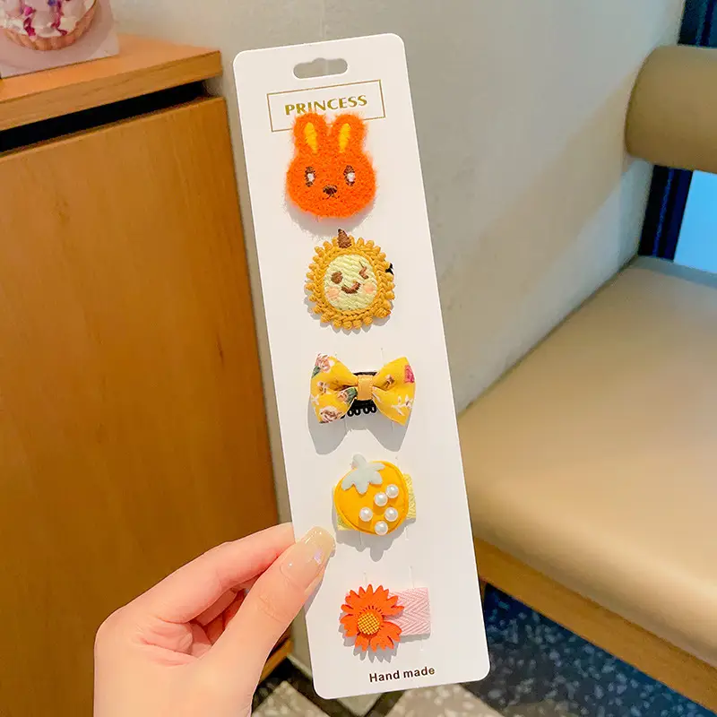 Cute Fetal Hair Clips for Baby Girls - Image 14