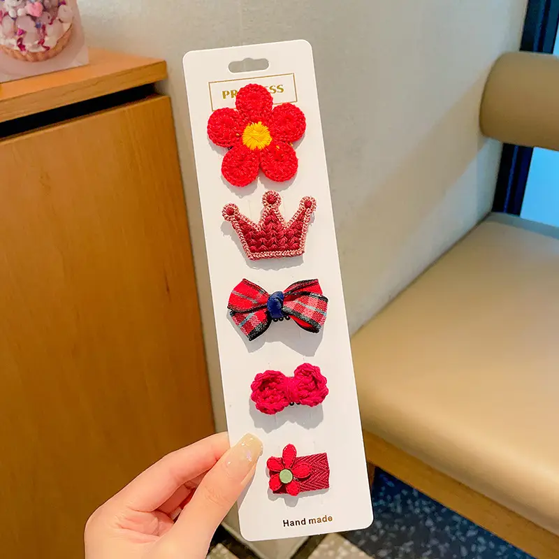 Cute Fetal Hair Clips for Baby Girls - Image 15