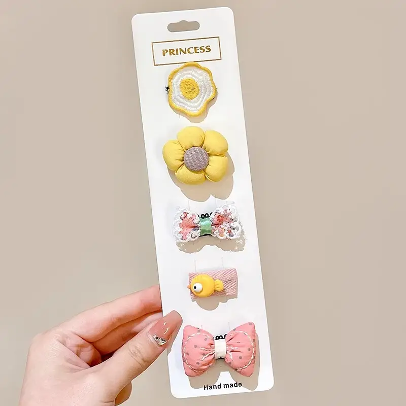 Cute Fetal Hair Clips for Baby Girls - Image 18