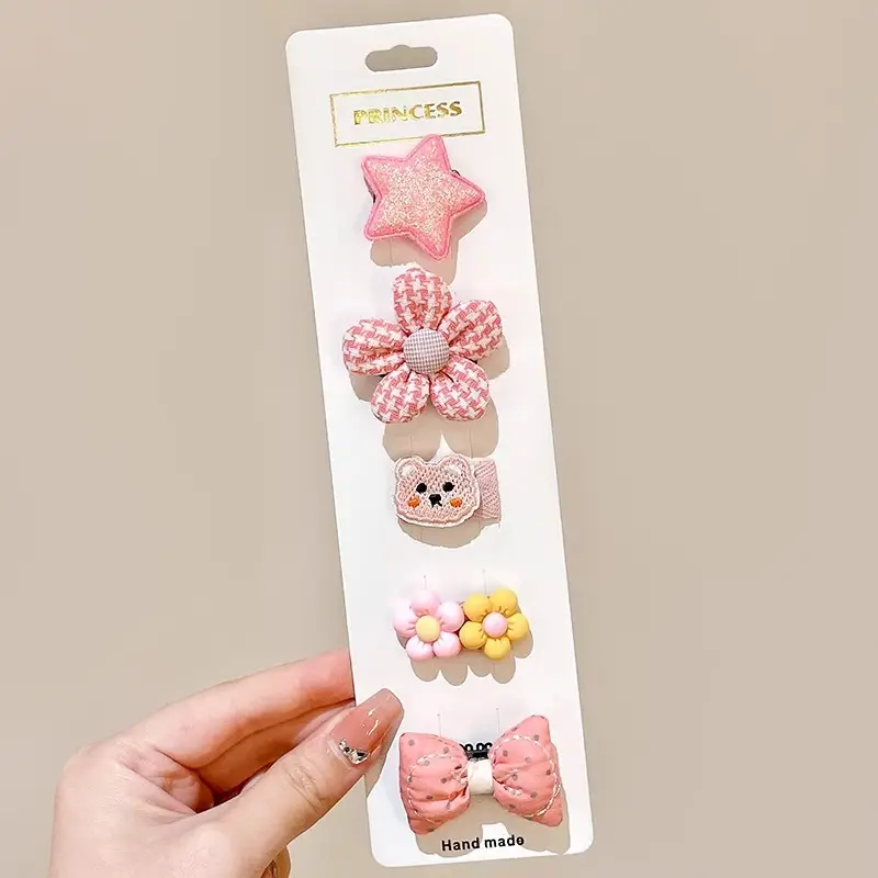 Cute Fetal Hair Clips for Baby Girls - Image 21