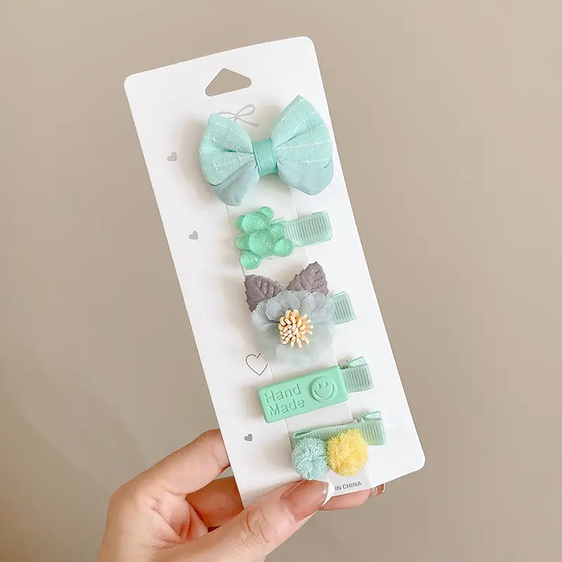 Cute Fetal Hair Clips for Baby Girls - Image 24