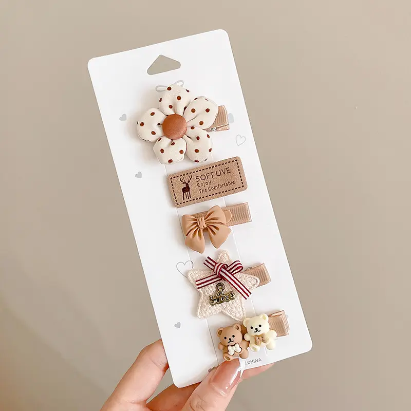 Cute Fetal Hair Clips for Baby Girls - Image 25