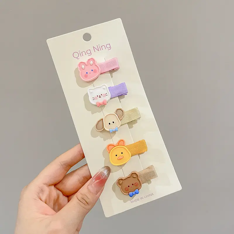 Cute Fetal Hair Clips for Baby Girls - Image 29
