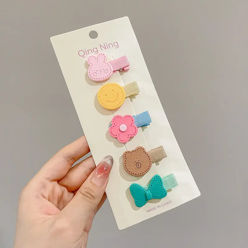 Cute Fetal Hair Clips for Baby Girls - Image 30