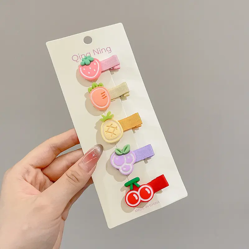 Cute Fetal Hair Clips for Baby Girls - Image 31