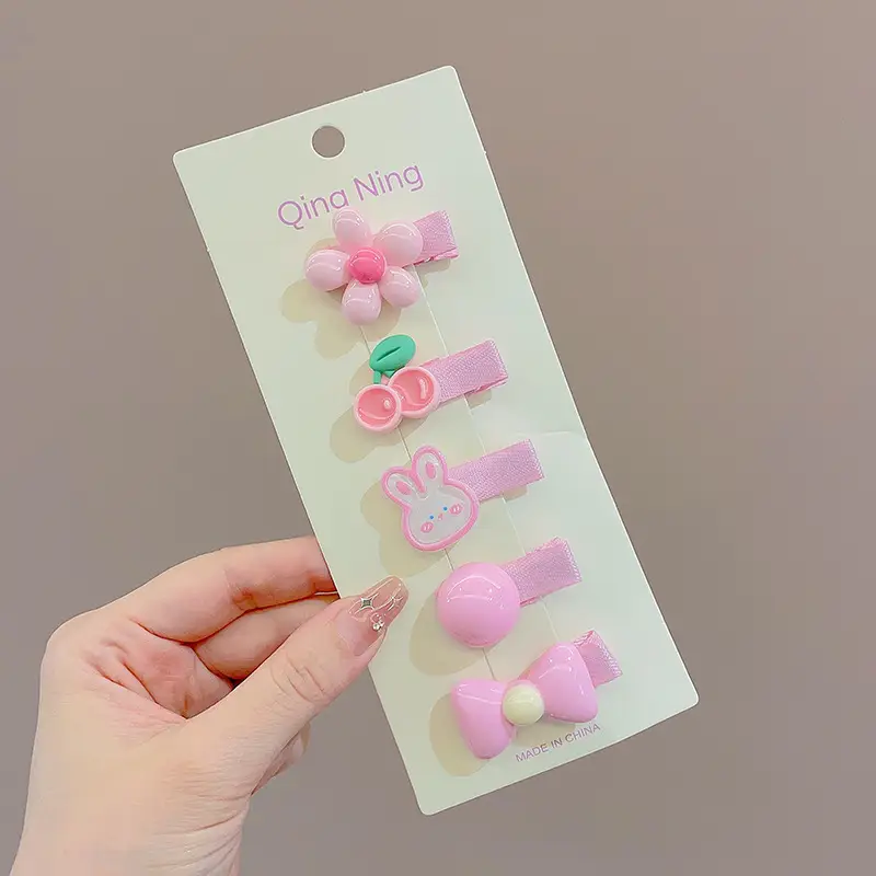 Cute Fetal Hair Clips for Baby Girls - Image 32