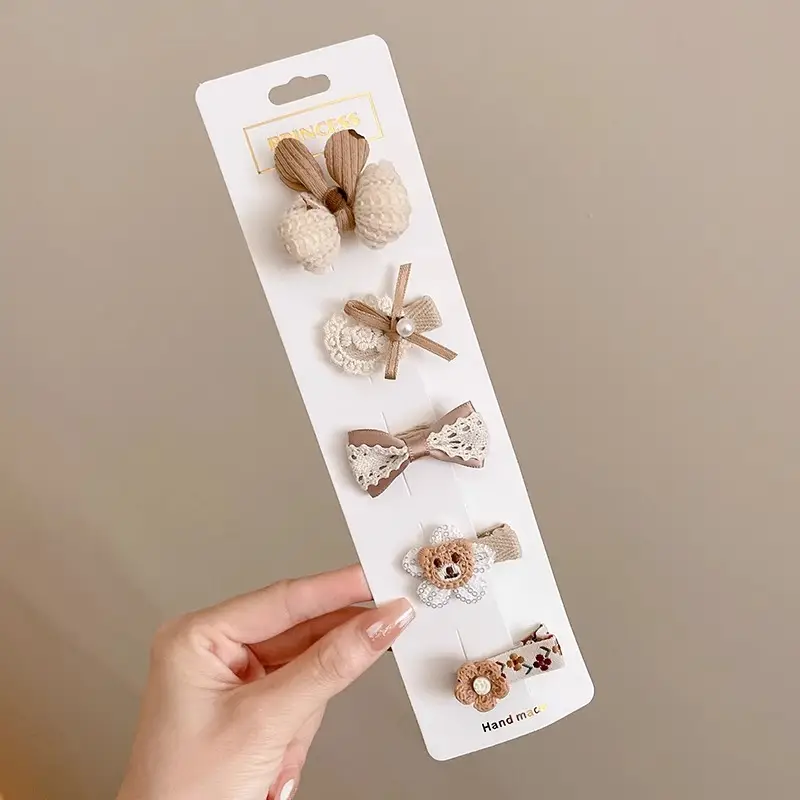 Cute Fetal Hair Clips for Baby Girls - Image 36