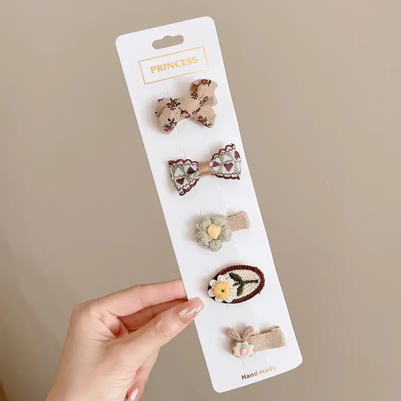 Cute Fetal Hair Clips for Baby Girls - Image 40