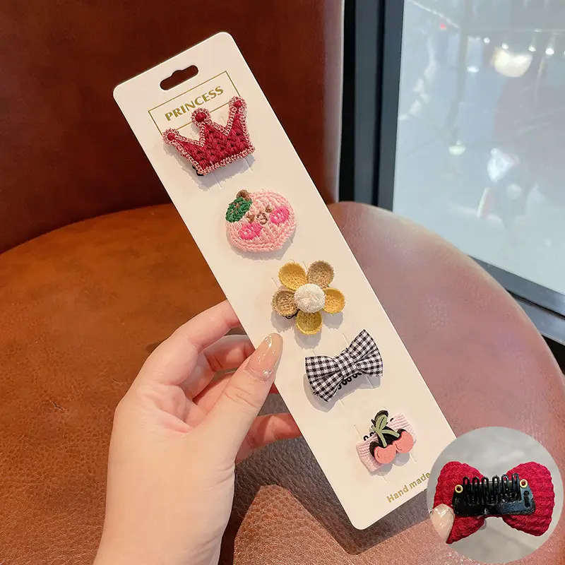 Cute Fetal Hair Clips for Baby Girls - Image 8