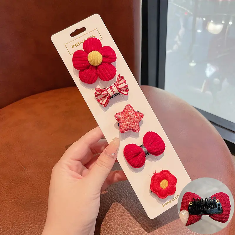 Cute Fetal Hair Clips for Baby Girls - Image 9