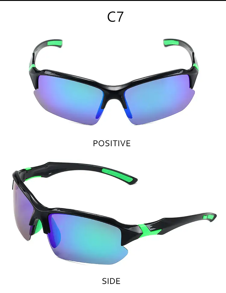 Polarized Cycling Sunglasses Black Yellow Windproof β feature 18