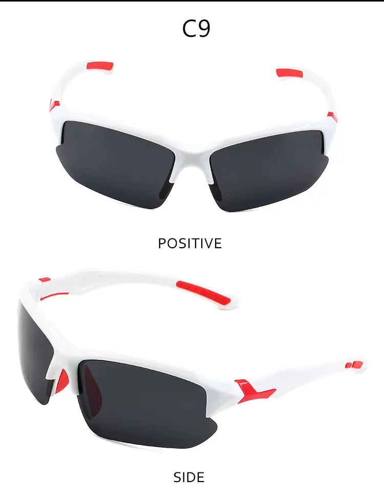 Polarized Cycling Sunglasses Black Yellow Windproof β feature 20