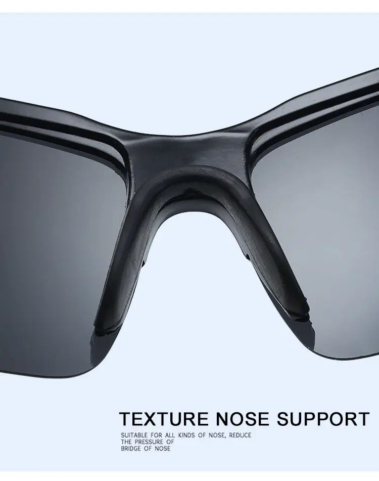 Polarized Cycling Sunglasses Black Yellow Windproof β feature 22