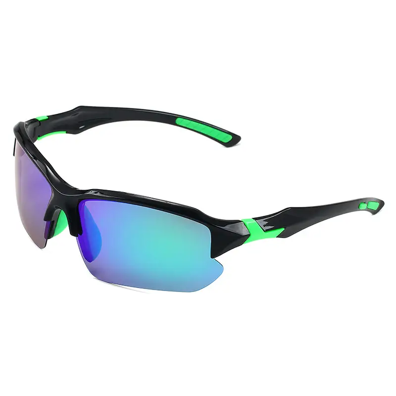 Polarized Cycling Sunglasses Black Yellow Windproof - Image 7