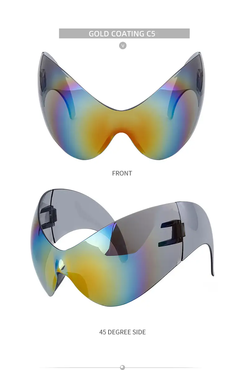 Women Anti-UV Cat Eye Sunglasses Grey Cross Border — feature 38