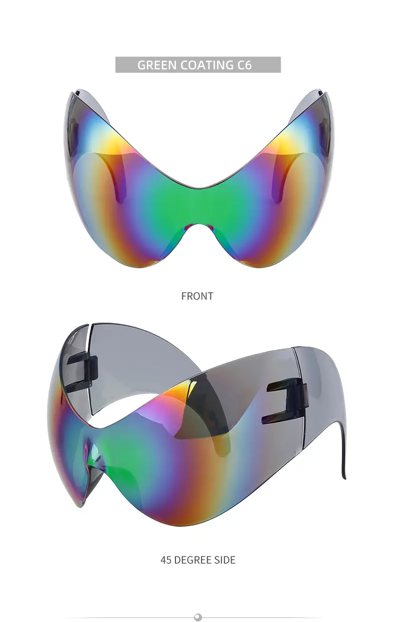 Women Anti-UV Cat Eye Sunglasses Grey Cross Border — feature 39