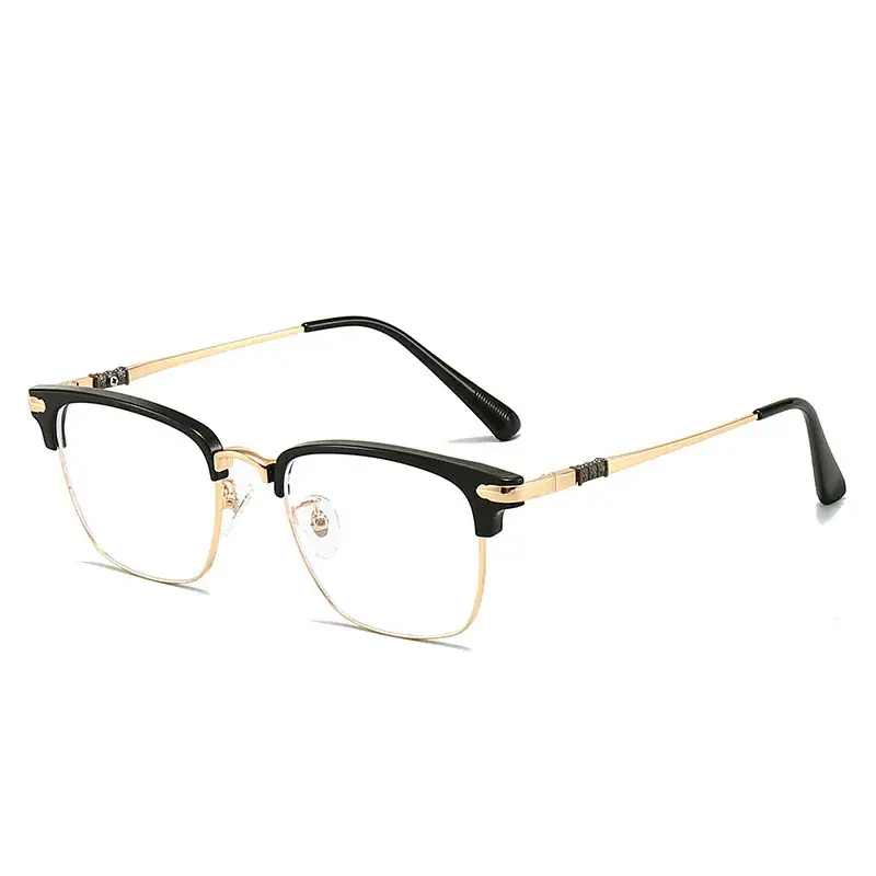 Men's High-End Metal Eyebrow Frames Myopia Glasses - Image 5