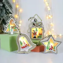 Christmas Wind Lamp Candle Lamp Night Light Snowman Decor — feature 17