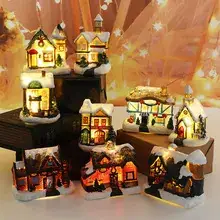 Christmas Wind Lamp Candle Lamp Night Light Snowman Decor — feature 7