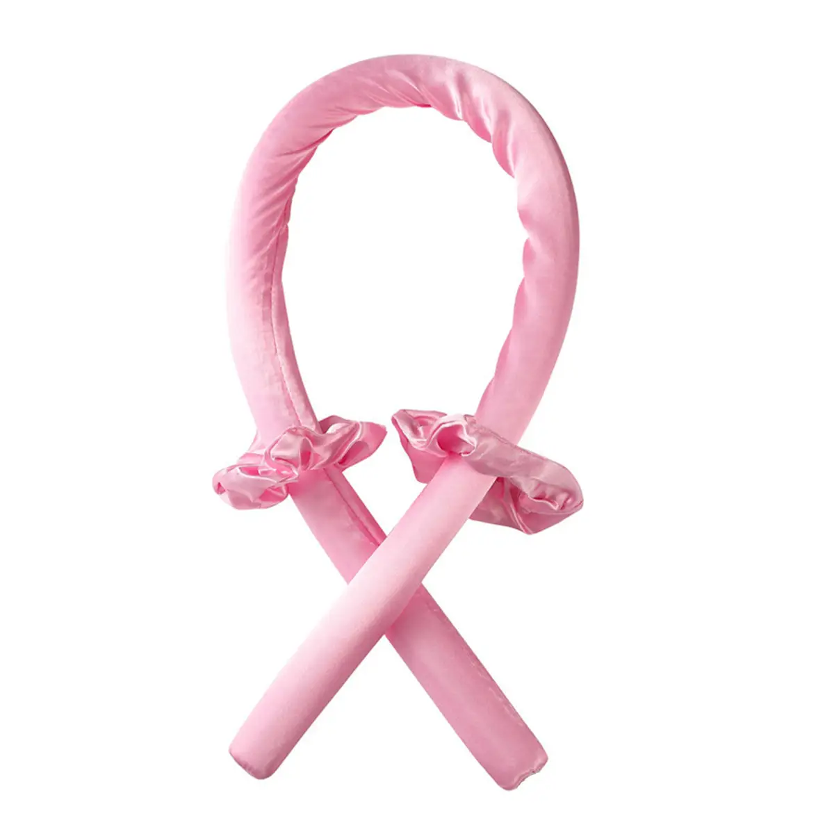 Pink Heat-Free Lazy Curling Wand Set - Image 7
