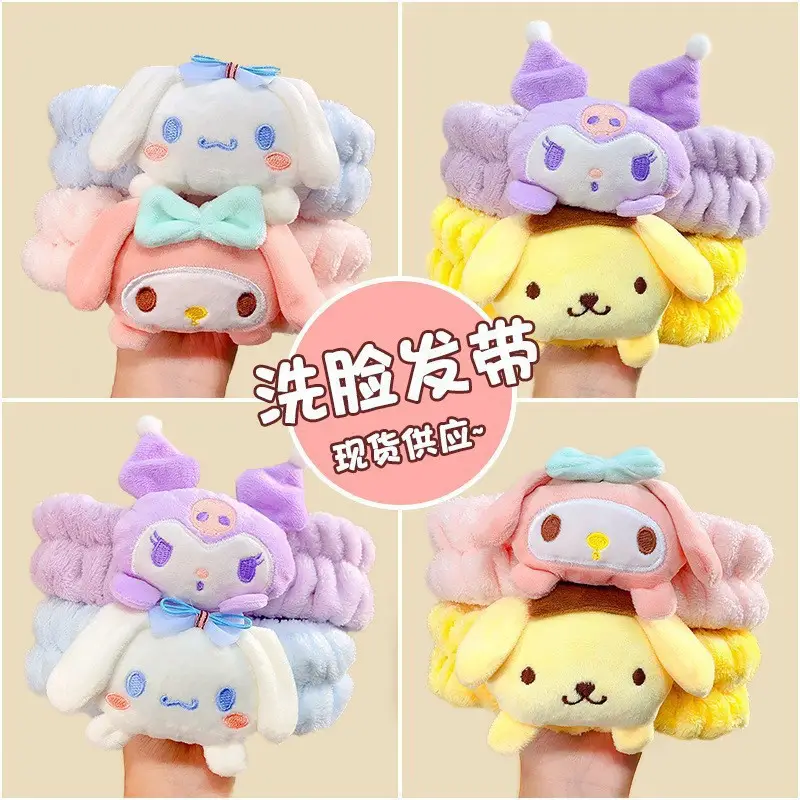 Yellow Cartoon Headband for Women, 3D Design, Soft Faux Fur, Autumn Winter Hair Accessories - Image 44