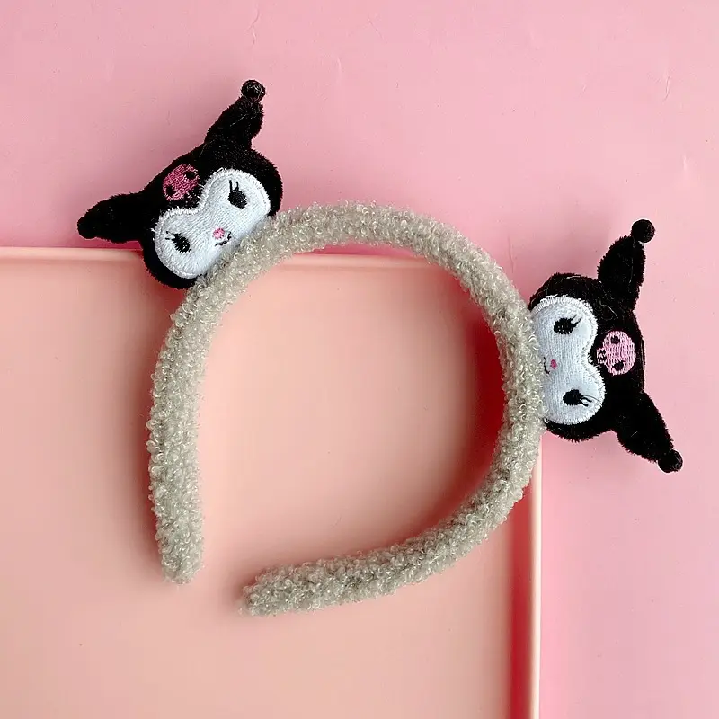 Yellow Cartoon Headband for Women, 3D Design, Soft Faux Fur, Autumn Winter Hair Accessories - Image 19