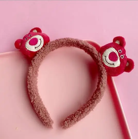 Yellow Cartoon Headband for Women, 3D Design, Soft Faux Fur, Autumn Winter Hair Accessories - Image 21
