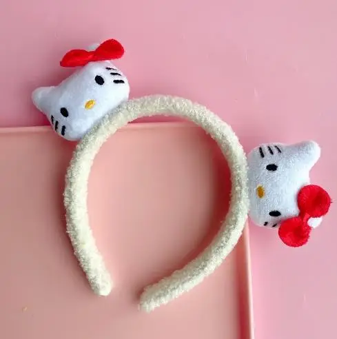 Yellow Cartoon Headband for Women, 3D Design, Soft Faux Fur, Autumn Winter Hair Accessories - Image 23