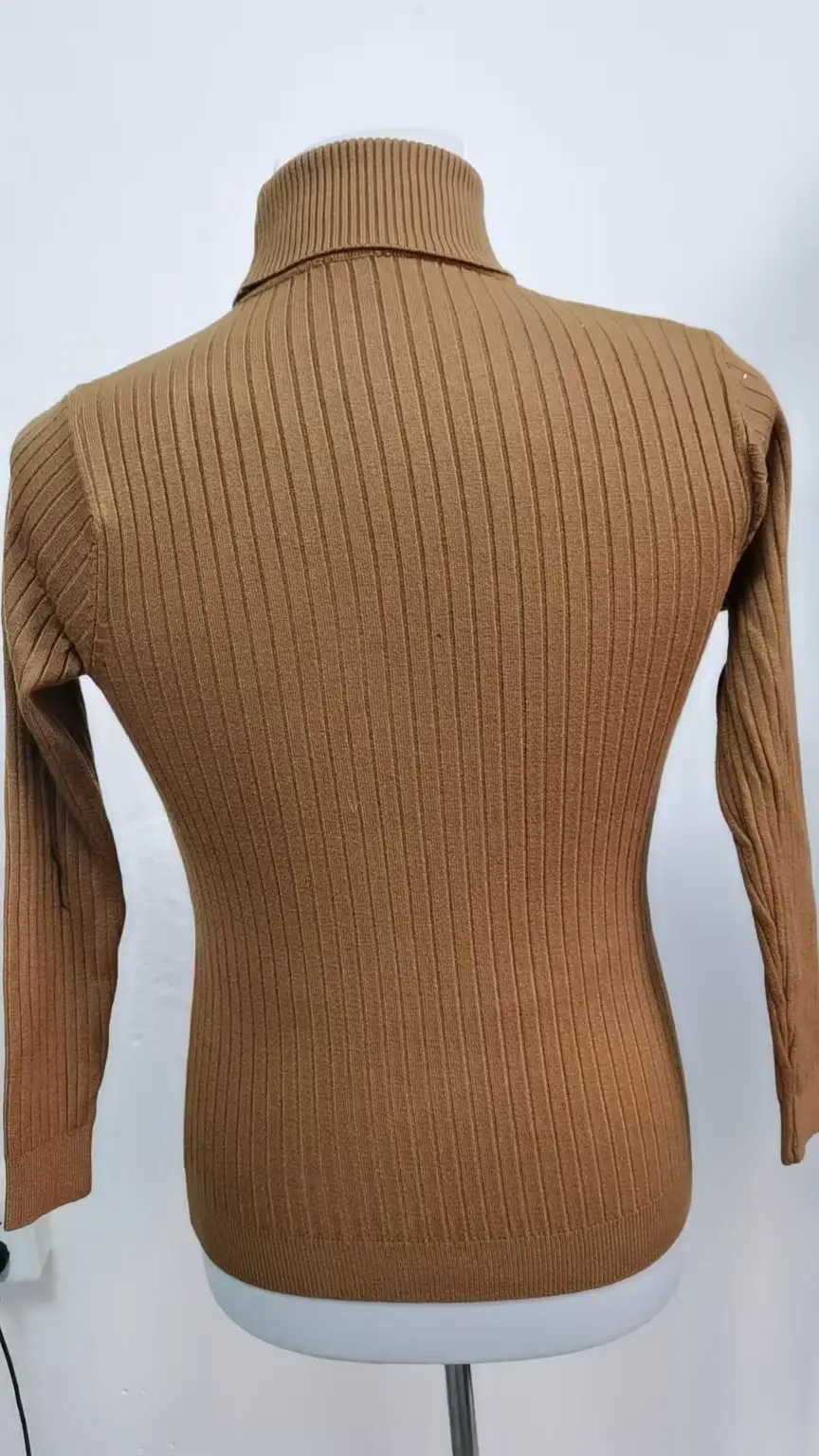 Men's Purple Turtleneck Pullover Sweater Autumn Slim Fit — feature 20