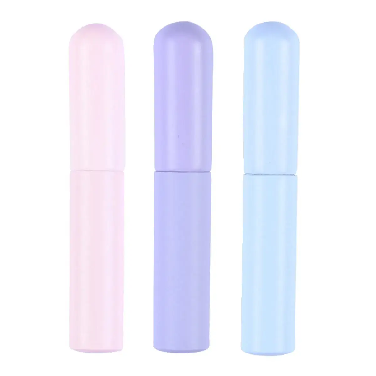 Silicone Lip Brush with Cover Q Soft Small Portable Round Head Fingertip Lipstick Blending Concealer Brush Mini Novice Makeup Brush - Image 8