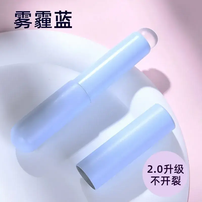 Silicone Lip Brush with Cover Q Soft Small Portable Round Head Fingertip Lipstick Blending Concealer Brush Mini Novice Makeup Brush - Image 3