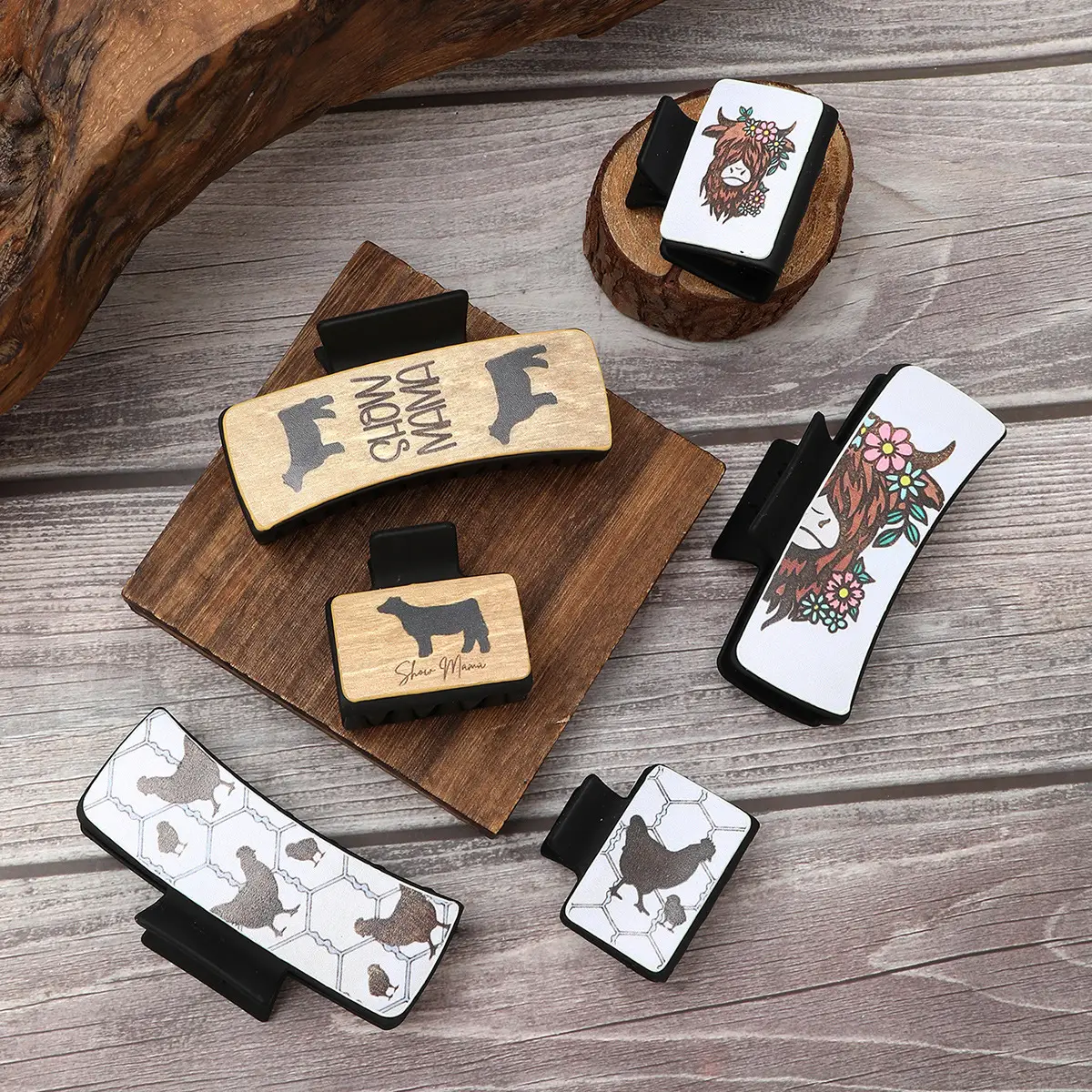 Cross-border Western Style Hairpin Clip with Shark Pattern