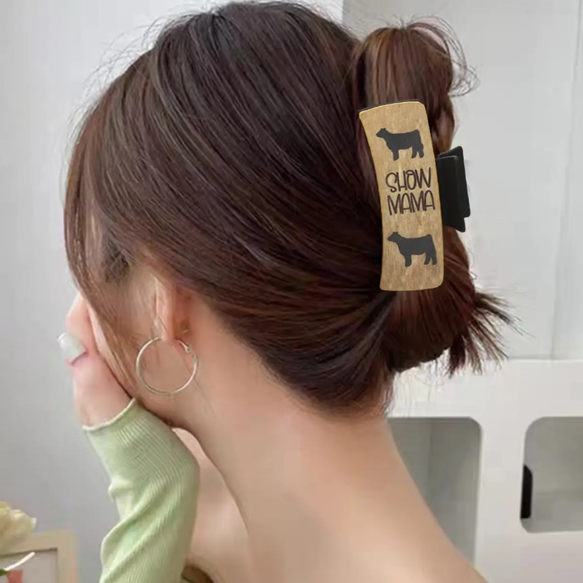 Cross-border Western Style Hairpin Clip with Shark Pattern