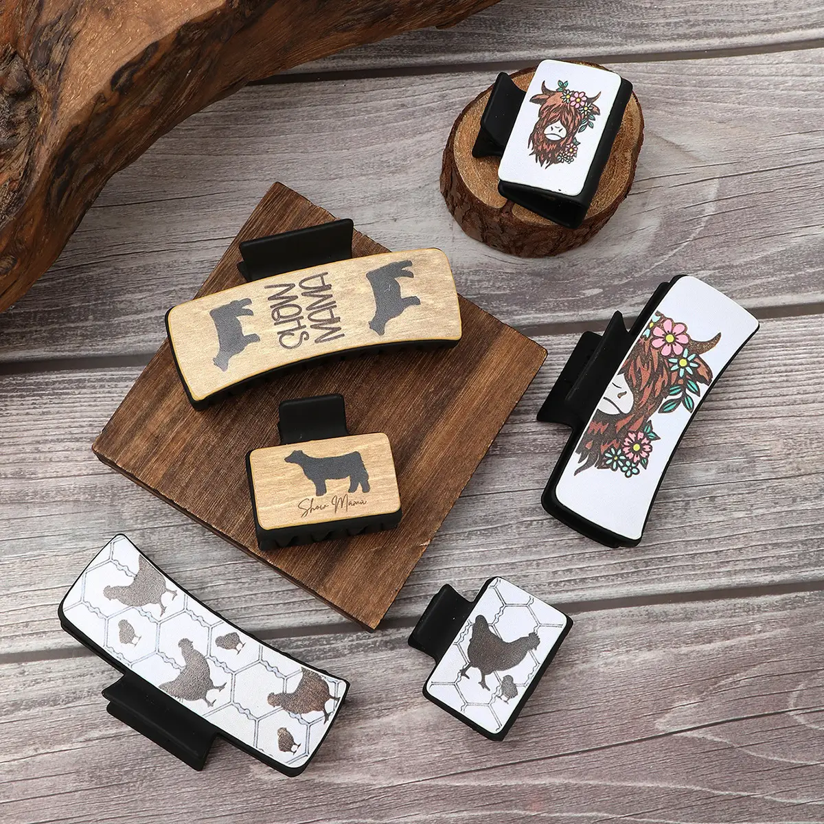 Cross-border Western Style Hairpin Clip with Shark Pattern — feature 1
