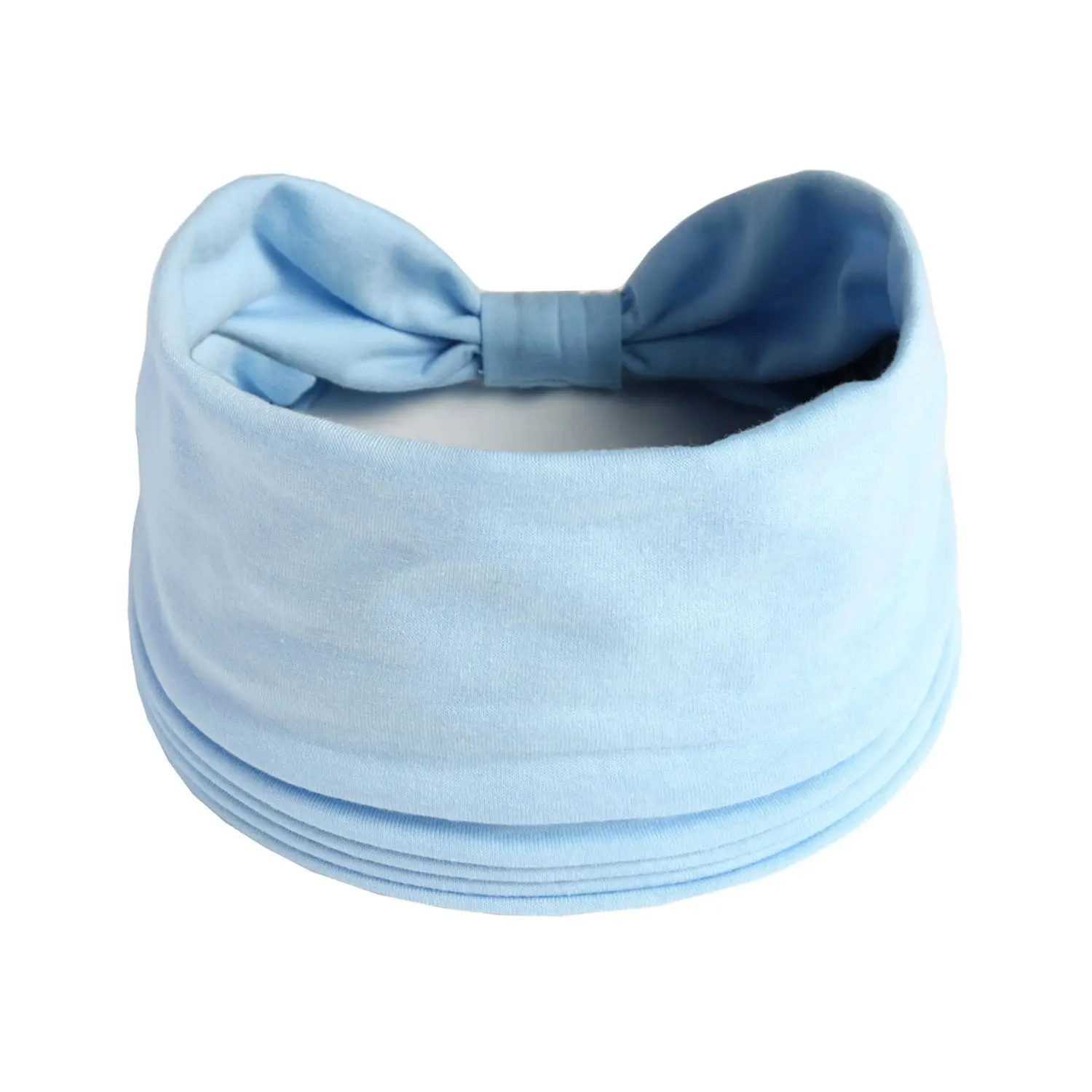 Blue Elastic Hair Band for Men Women Sports Yoga Running — feature 6