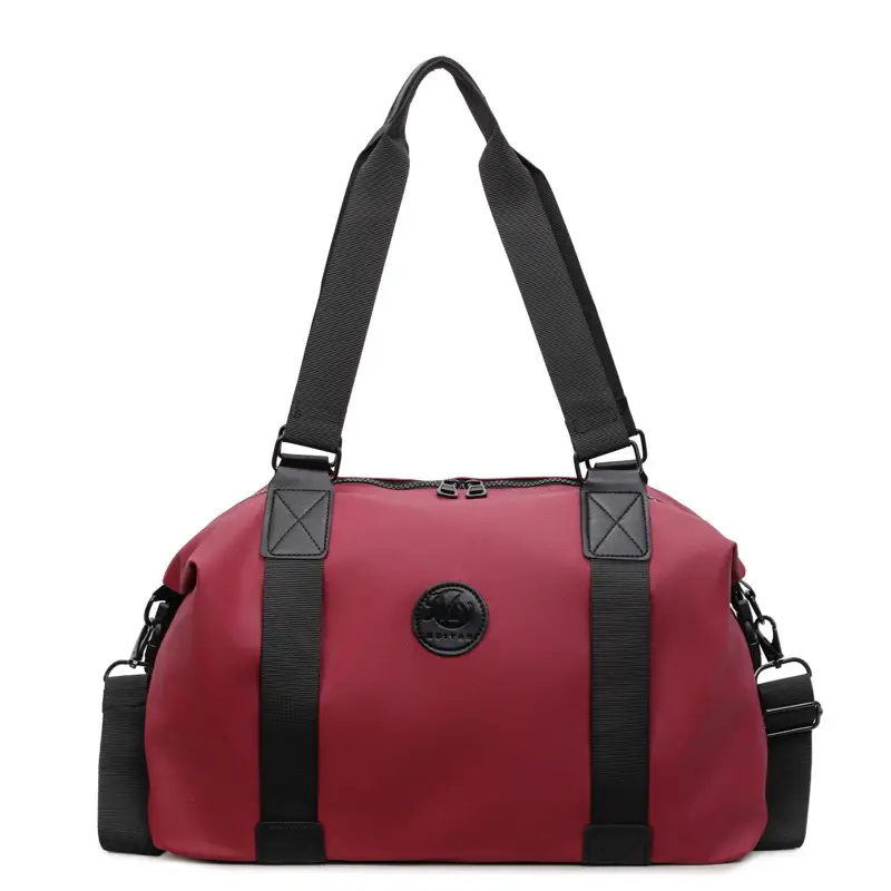 Large Capacity Yoga Bag Red Black Shoulder Handbag - Image 10