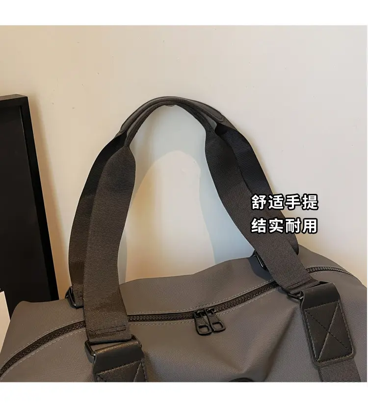 Large Capacity Yoga Bag Red Black Shoulder Handbag — feature 10