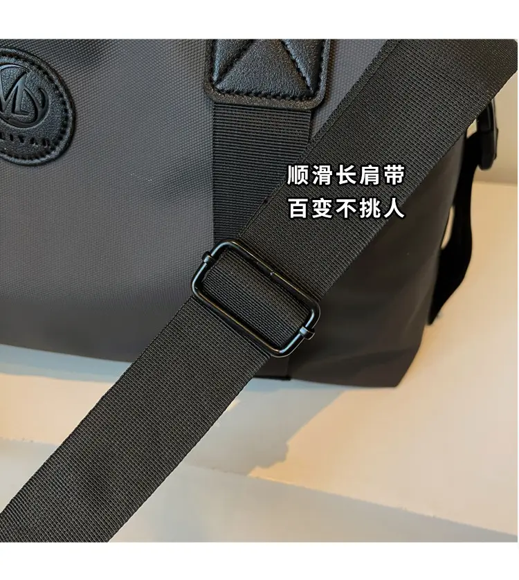 Large Capacity Yoga Bag Red Black Shoulder Handbag — feature 7