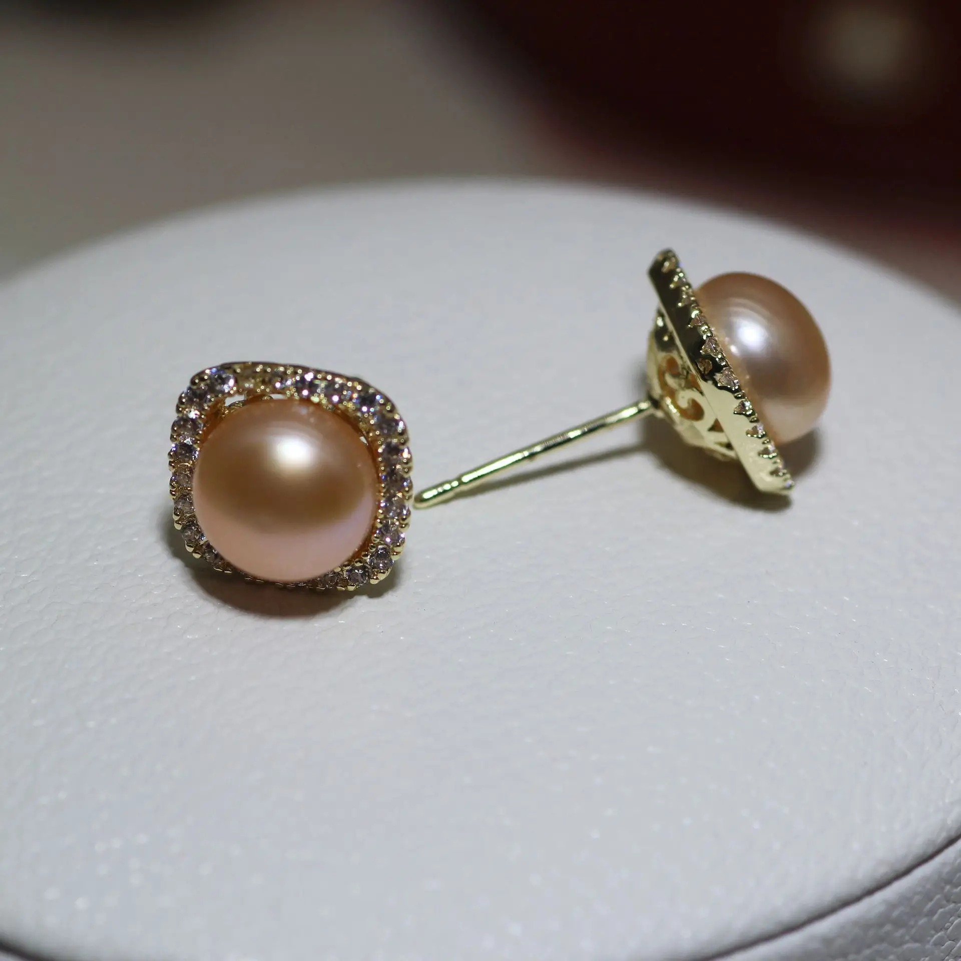 Pearl & Diamond Stud Earrings Set for Women — feature 20