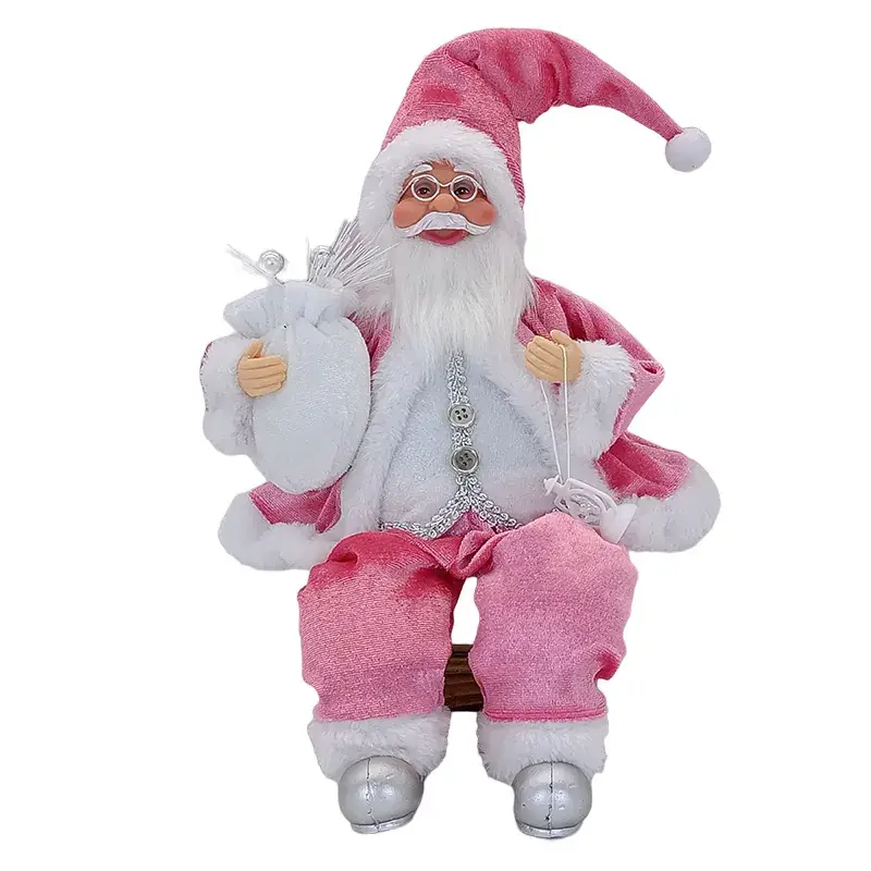 Santa Claus Christmas Dolls 35CM Sitting Set - Image 4