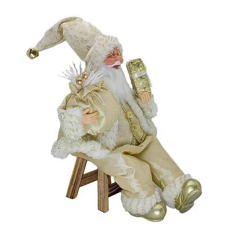 Santa Claus Christmas Dolls 35CM Sitting Set - Image 5
