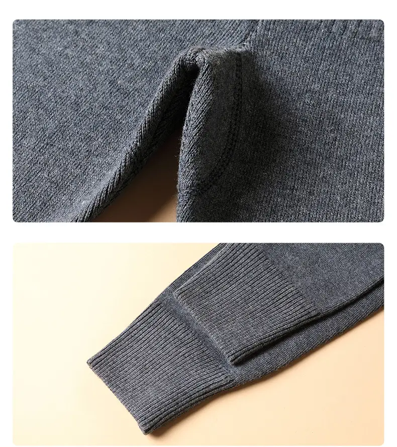 Winter pure wool thickened wool pants men's and women's same warm loose plus size high waist outer wear bottoming pants comfortable — feature 12